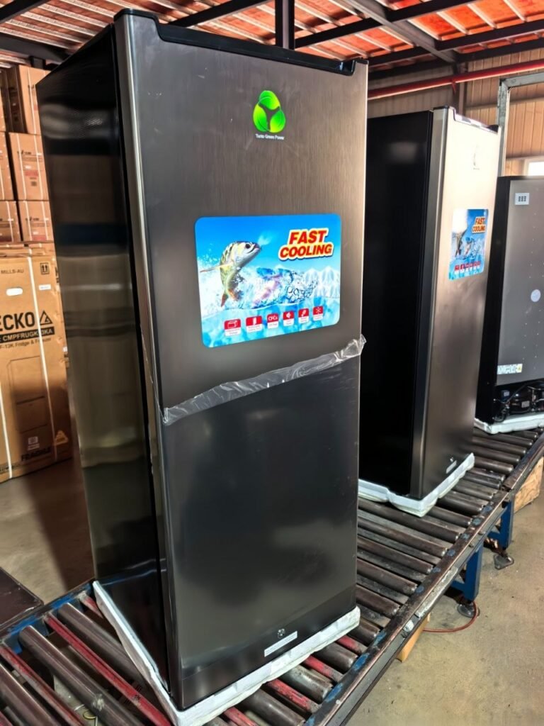 Commercial Solar DC Upright Freezer / Ice Block Machine (255L) – Model BD-255F-14