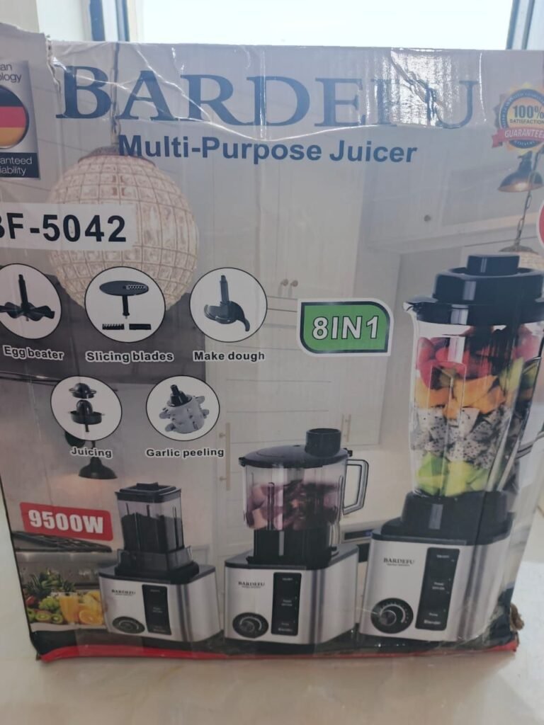 Badefu 8-in-1 Blender – Versatile Kitchen Helper